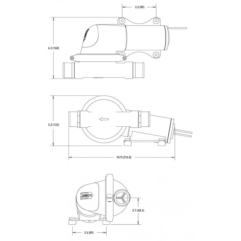 POMPA SCARICO 12V 50890-1000
