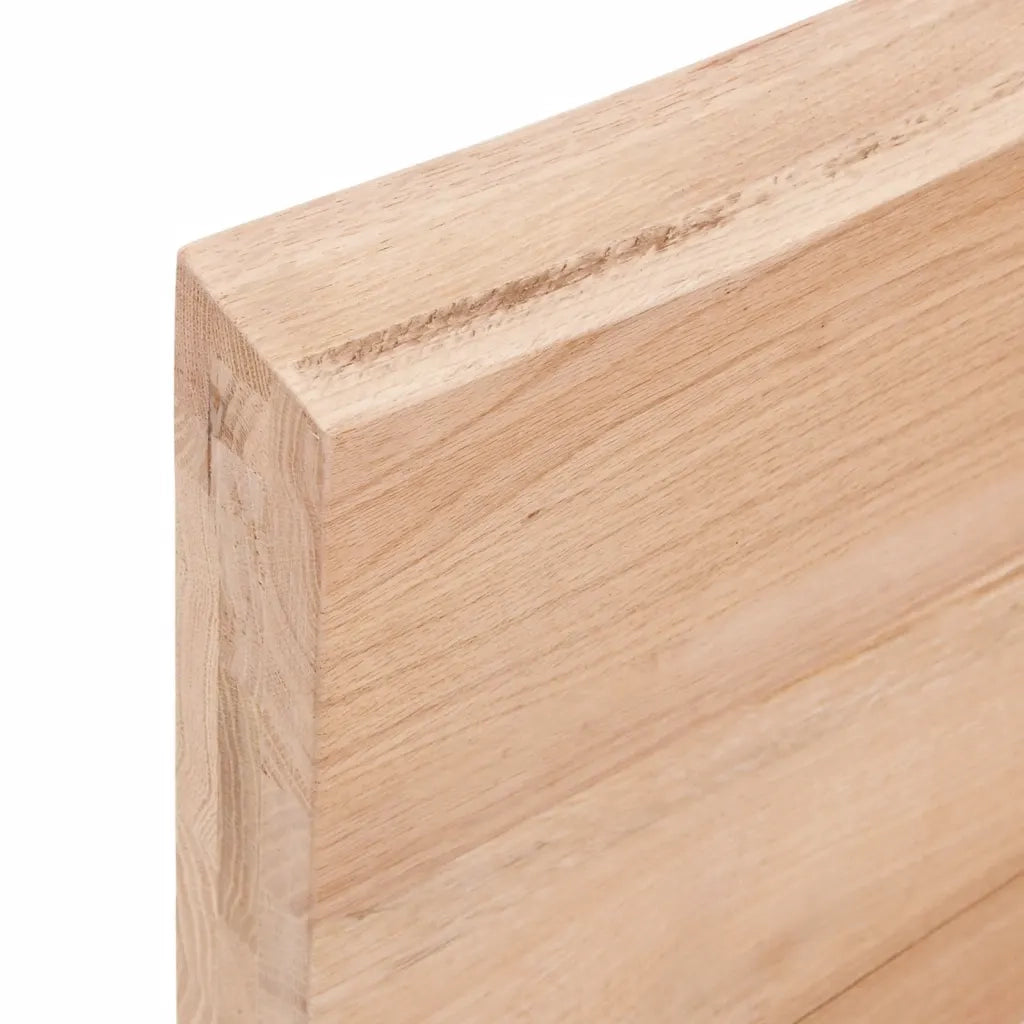 Piano Bagno Marrone 80x30x(2-6) cm Legno Massello Trattato CFW3658875