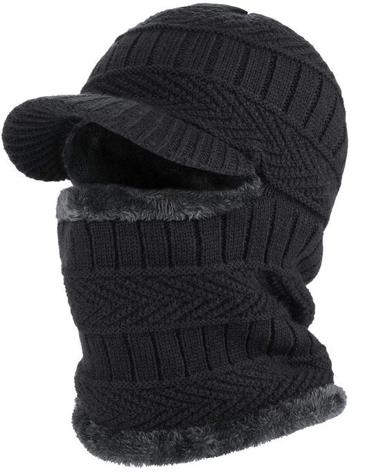Giubbotto da neve unisex con maschera facciale - Impermeabile e respiro libero - Cappuccio flessibile - Ideale per sport all'aperto