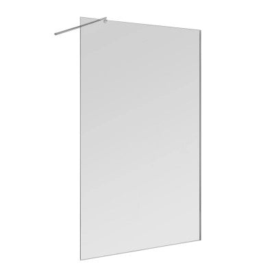 Doccia Walk-In 160 cm trasparente 6 mm profilo cromo H 200 cm Klug