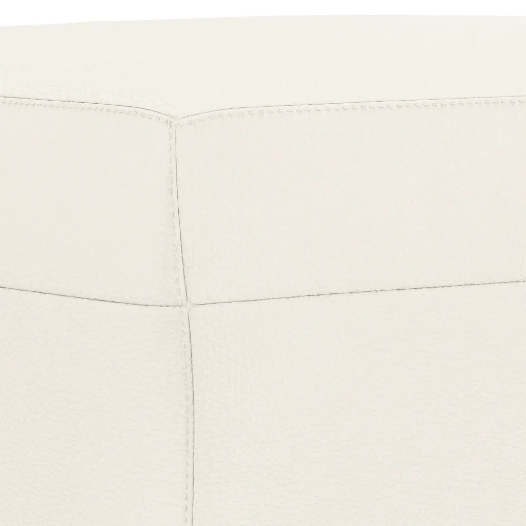Panca Crema 100x35x41 cm in Similpelle 349460
