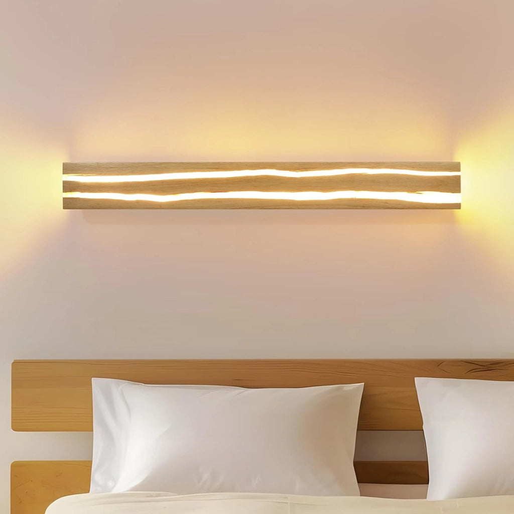 ZMH Applique LED da parete 80cm 13W 3000K design moderno per scale camera da letto corridoio