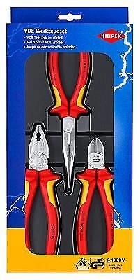 Knipex 00 20 12 set di strumenti meccanici 3 strumenti