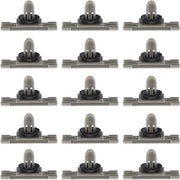 Clip di Muffa per Porta - 30 pezzi - Esterno - Plastica - Trattamento del Tetto - Clip di Montaggio - Compatibile con E90 E91 F30 F31 F35 - Clip Nera - Adatto per BMW - Nero Modello