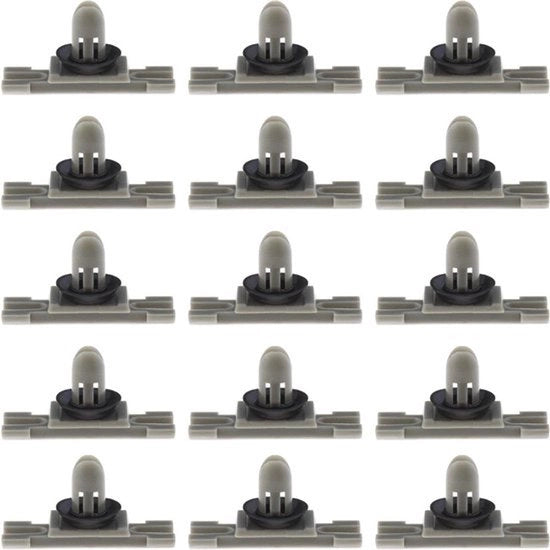 Clip di Muffa per Porta - 30 pezzi - Esterno - Plastica - Trattamento del Tetto - Clip di Montaggio - Compatibile con E90 E91 F30 F31 F35 - Clip Nera - Adatto per BMW - Nero Modello