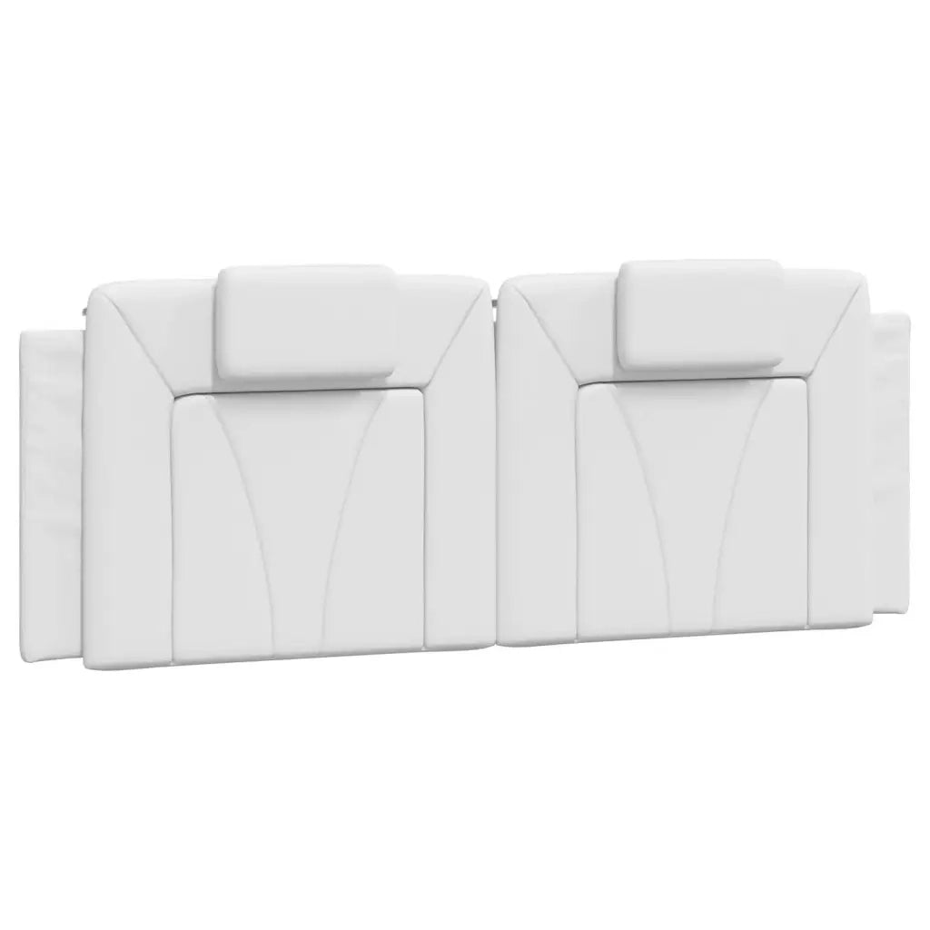 Letto Viana con Materasso Bianco 140x200 cm in Similpelle