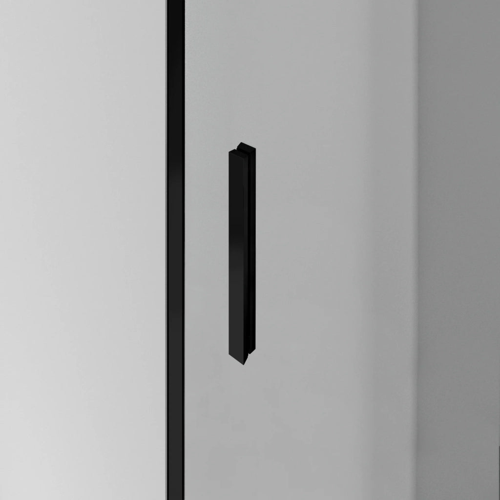 Box doccia frontale BASIC 2 fissi + 2 scorrevoli 150 cm (80+80) nichel vetro trasparente