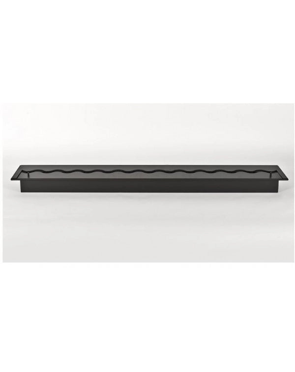 Bruciatore Wave Black da 45 cm - 200 cm - Wave 900 - 90 cm - 6 L , Versione ad onda