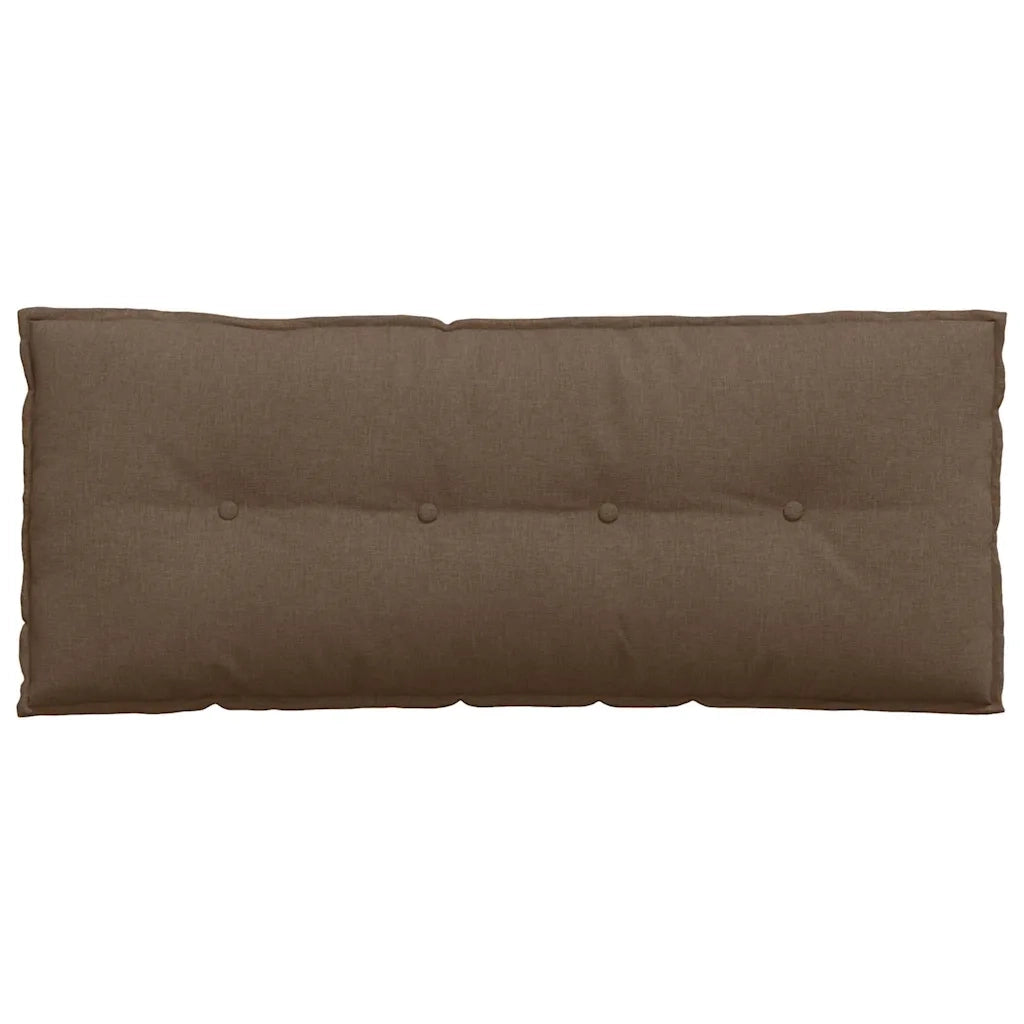 Cuscino per Schiena Marrone 120 x 19 x 50 cm Tessuto 42014791
