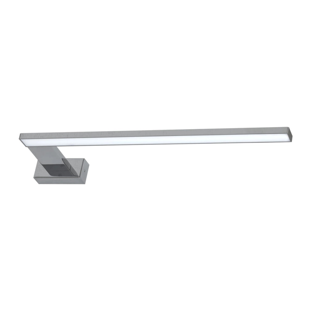 Applique LED 11W Milagro Shine cromata IP44 45cm 4000K