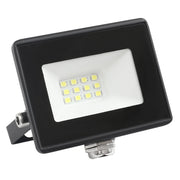 Faro LED SMD 10W 6500K 120° IP65 nero esterno Polux