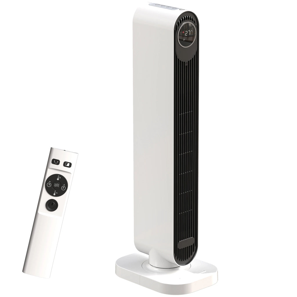 Termoventilatore con Telecomando ¨C Xylo ¨C 2000W, Oscillazione, Timer, Bianco