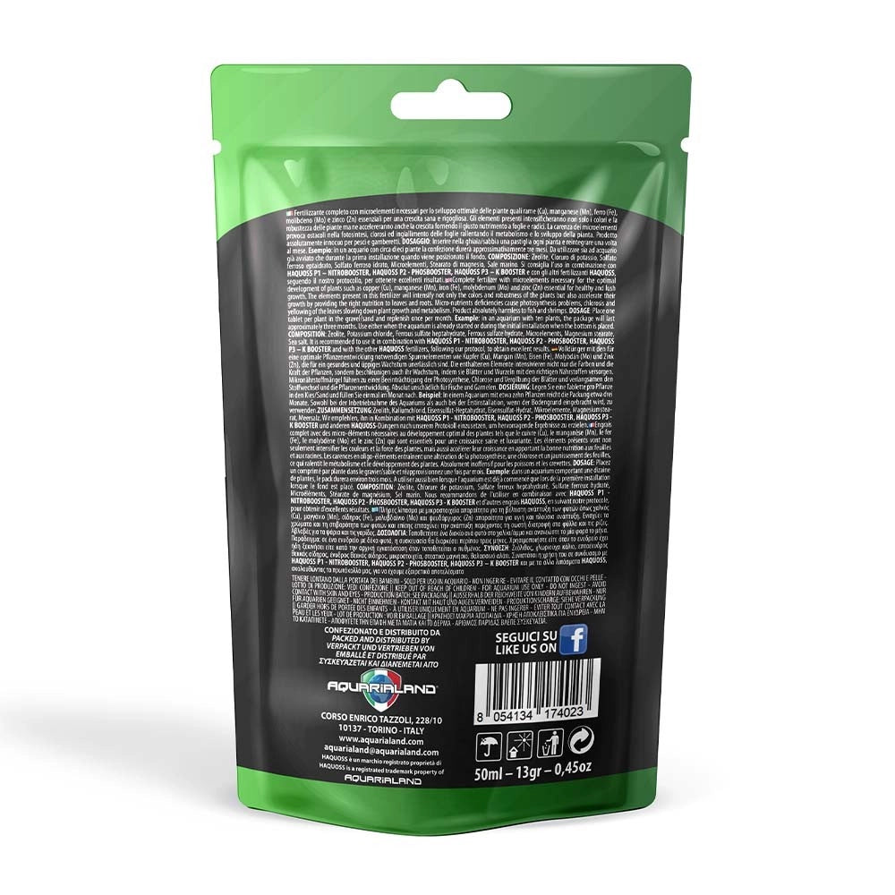 Haquoss P10 Roots Nutrient 50cpr - microelementi essenziali per le radici delle piante