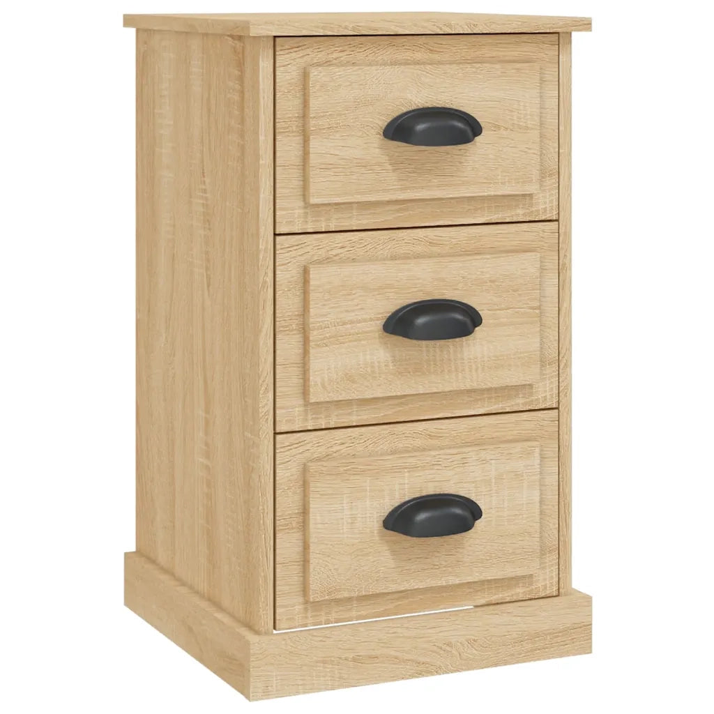 Comodino | Armadio da Notte | Mobiletto da notte Rovere Sonoma 39x39x67 cm in Legno Multistrato