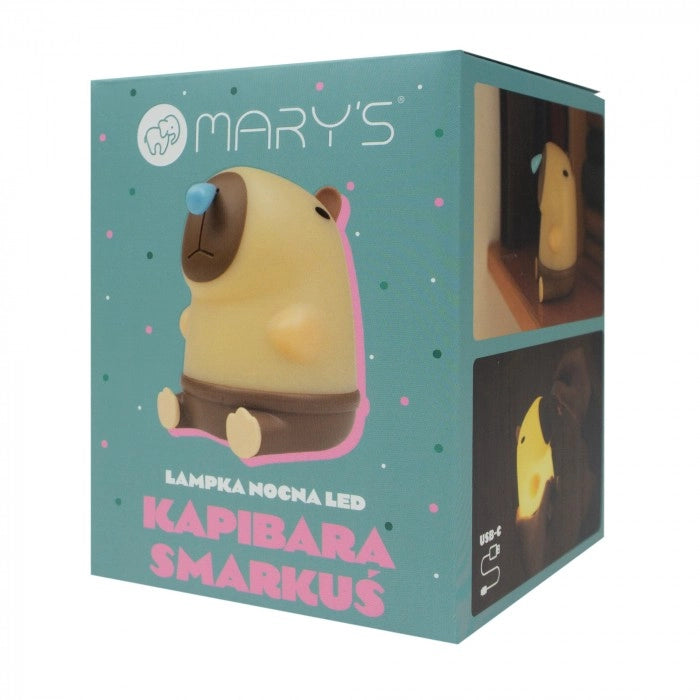 Lampada notte bimbi wireless LED capibara 1,6W Mary's