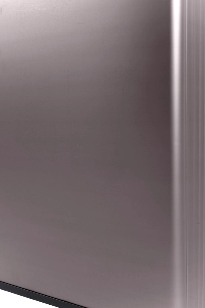 Pattumiera Alta 54L Interno Esterno Keter Verto Recycle 43,5x26,5x68,7 cm con Bordo Copri Sacco in Plastica Rosa Perla