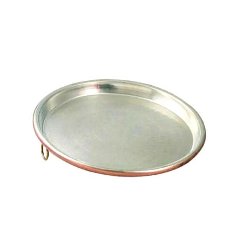 Teglia Rame Stagnato cm 38 h 2