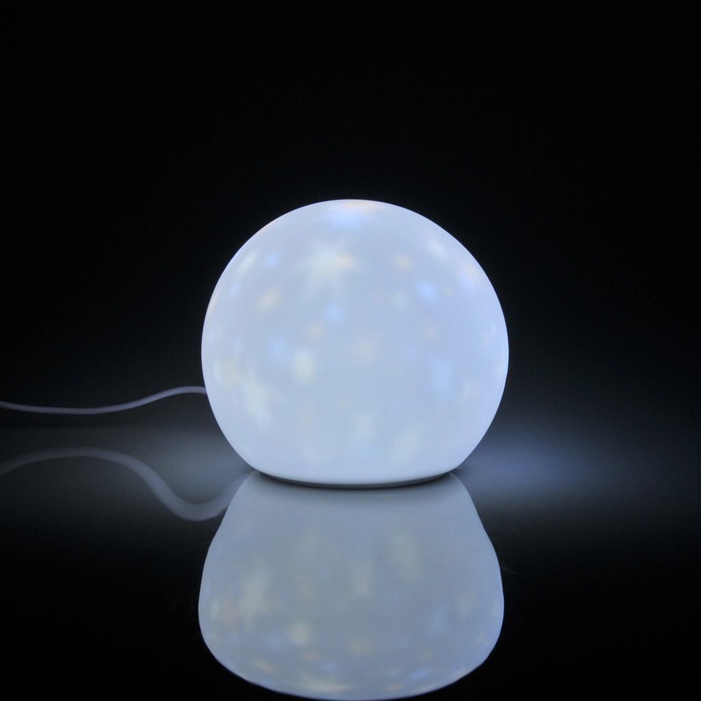 Lampada LED da tavolo Moon silicone USB Polux 312983
