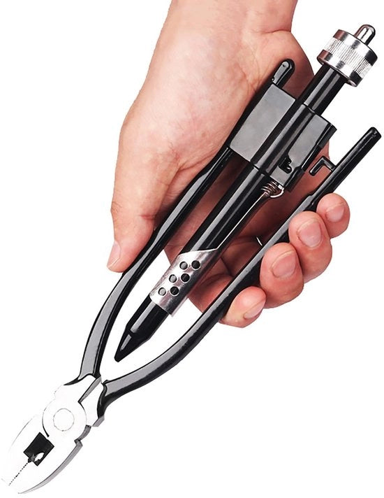 Torsione Pliers - Cavo di Sicurezza - Alta Qualità - 23 cm - Lavori di Preparazione - Utile Strumento - Adatto per Professionisti...