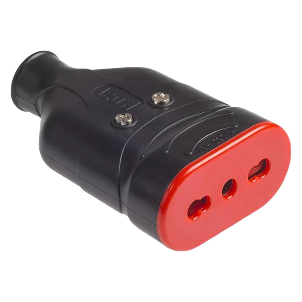 PRESA ALTA RESISTENZA 'ELA PLUG' 2P+T 10/16A - colore bianco  - ROSI