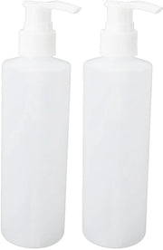 Dispensatori di plastica riutilizzabili - 2 pezzi - per olio per massaggi/lotion - materiale duraturo