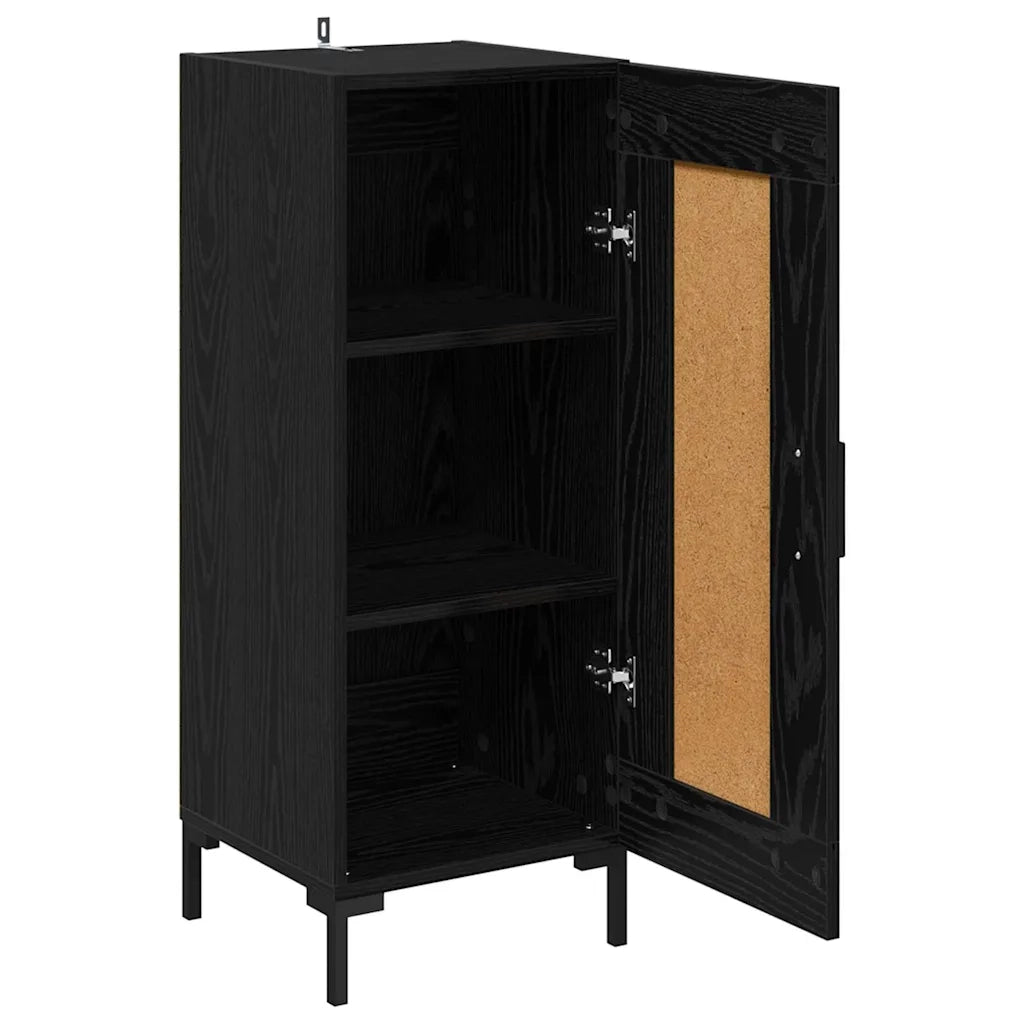 Credenza Olden Rovere Nero 34,5 x 34 x 90 cm 881653