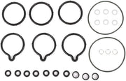 Set di riparazione per pompa ad alta pressione - O-ring - Gomma - Sostituzione - Compatibile con Lancia/Iveco - Tipo di articolo 0445010002 - Set di drenaggio