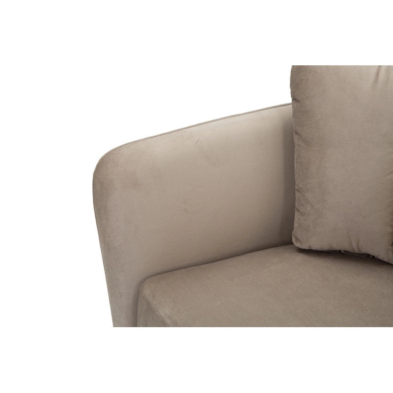 Poltrona Kiev Grigia cm 88x77x74