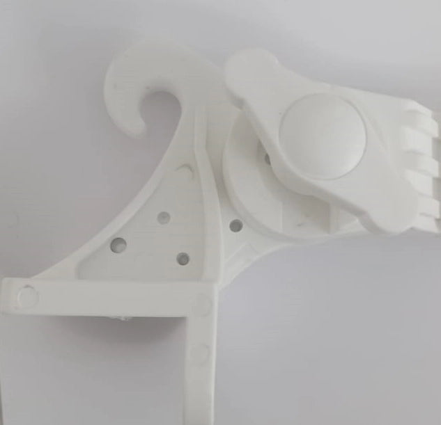 Braccetti per Tende da Sole in Alluminio 70 cm Coppia Kit con Ganci Vari Colori