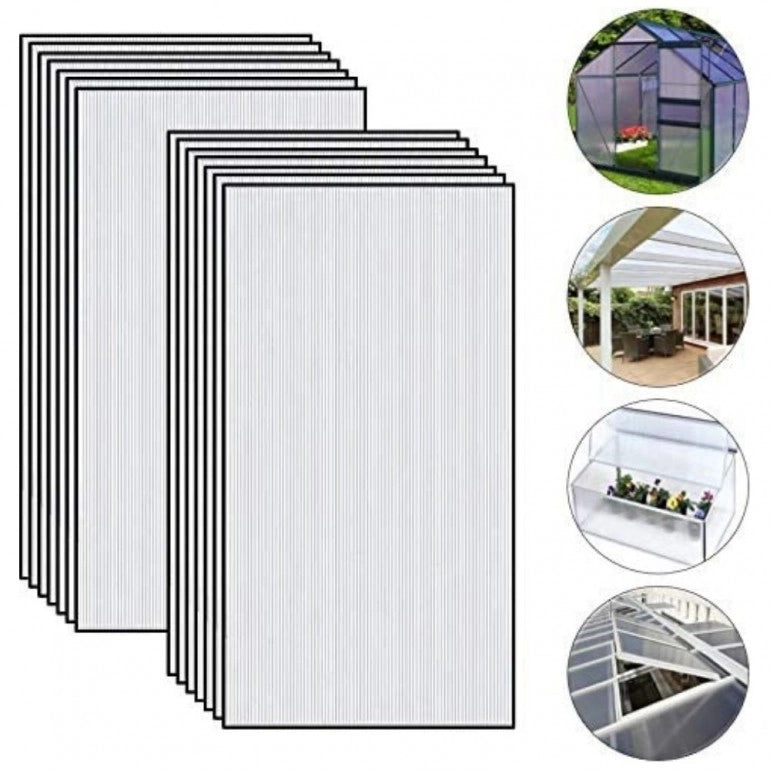 KESSER Pannelli alveolari in policarbonato 4mm 121x60, 5 cm