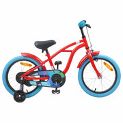 Bicicletta per Bambini 16 Pollici per bambini di 4-6 anni Rosso 42009321