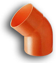 CURVA PVC 60 ARANCIO
