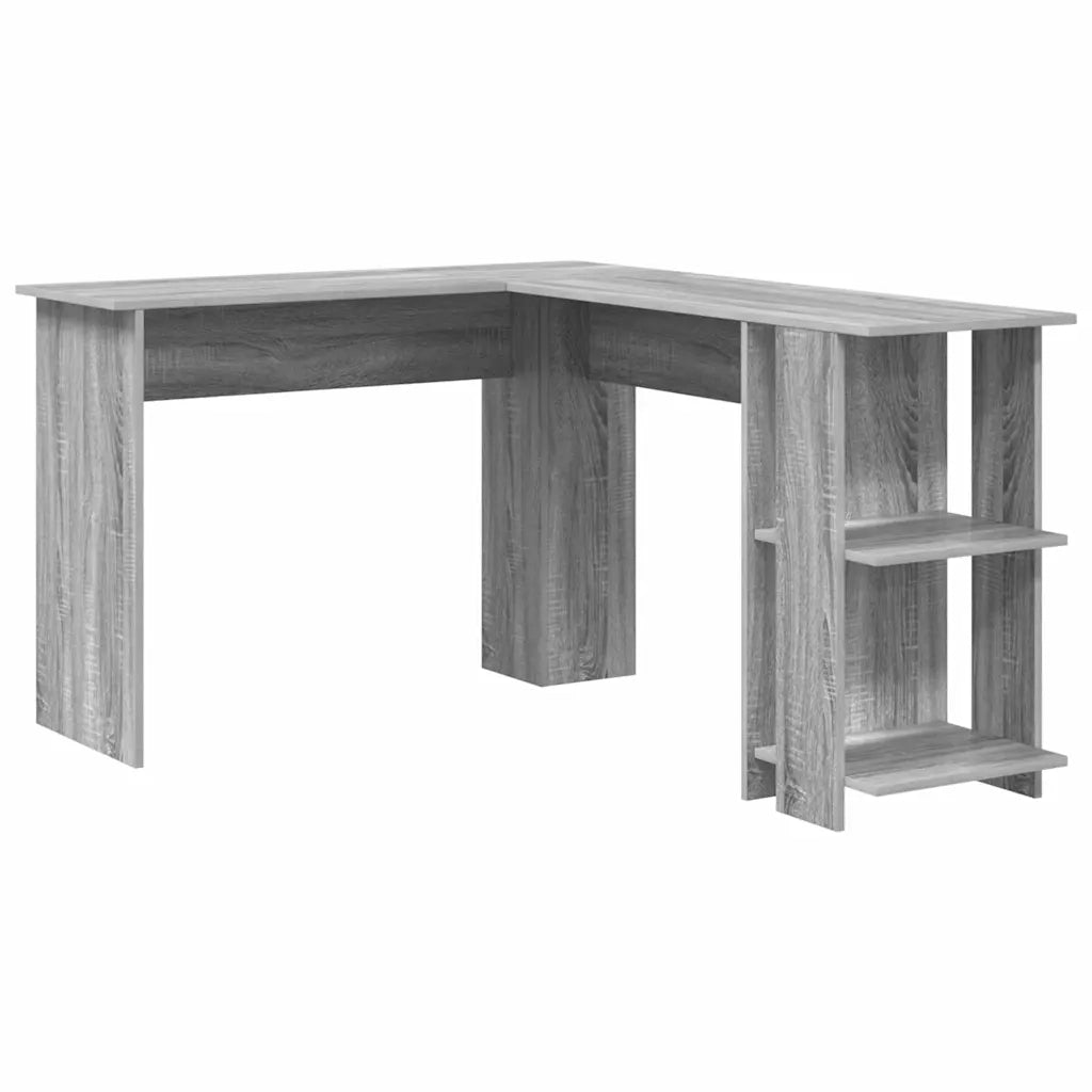 Scrivania ad angolo Grigio Sonoma Legno ingegnerizzato 869559