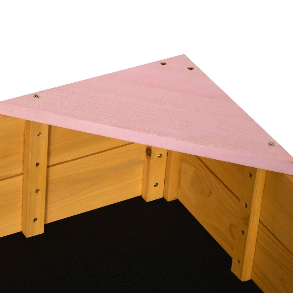 Sabbiera Legno per Bambini ¨C Minimal ¨C 109x109x20 cm