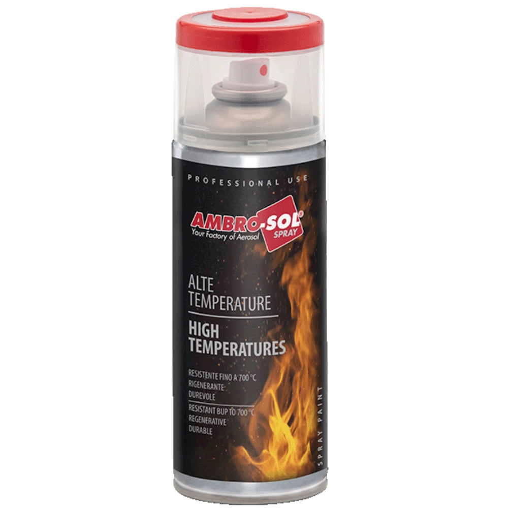 Vernice spray alte temperature trasparente 400 ml
