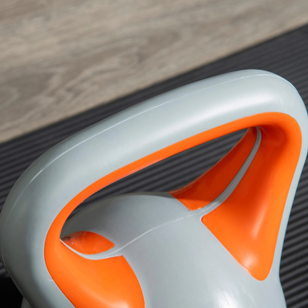 Kettlebell 8 kg ¨C Minimal ¨C Arancione 20x14x24 cm