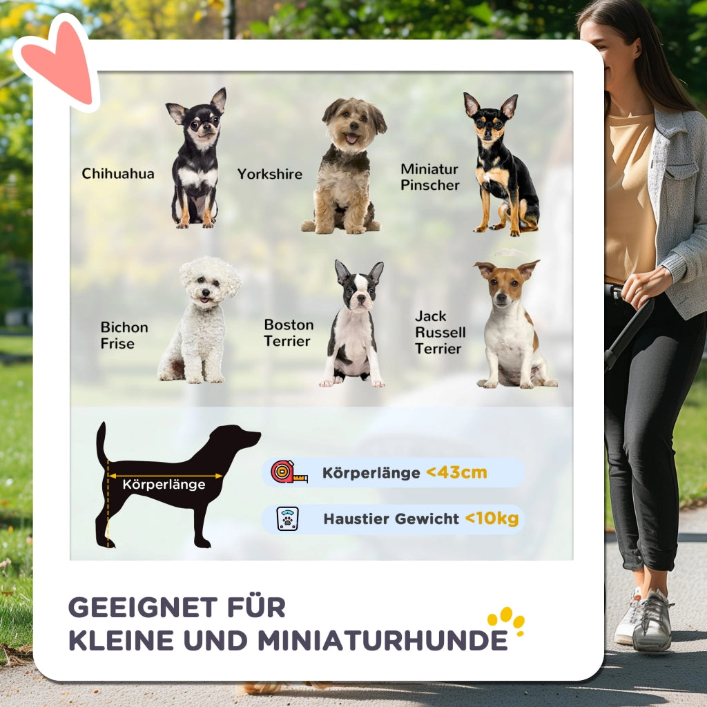 Carrello per Cani Pieghevole ¨C Minimal ¨C Blu