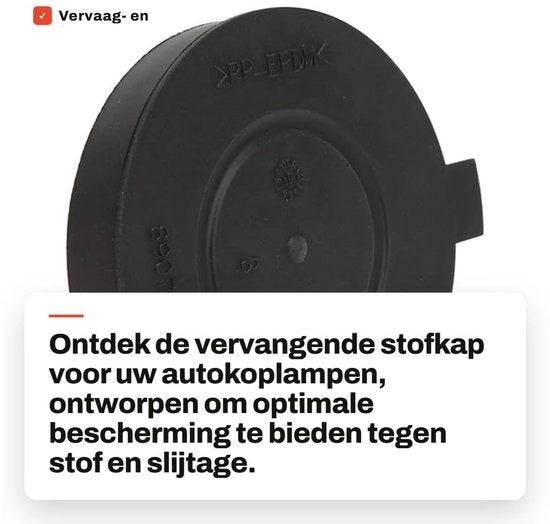 Ottima Sostituzione per Capotto Luce Anteriore - Codice 89072961 - Resistentente ai Sfregamenti - Resistente alle Scalfature - Materiale PP di Alta Qualità - Installazione Facile - Duraturo - Capotto Luce Anteriore