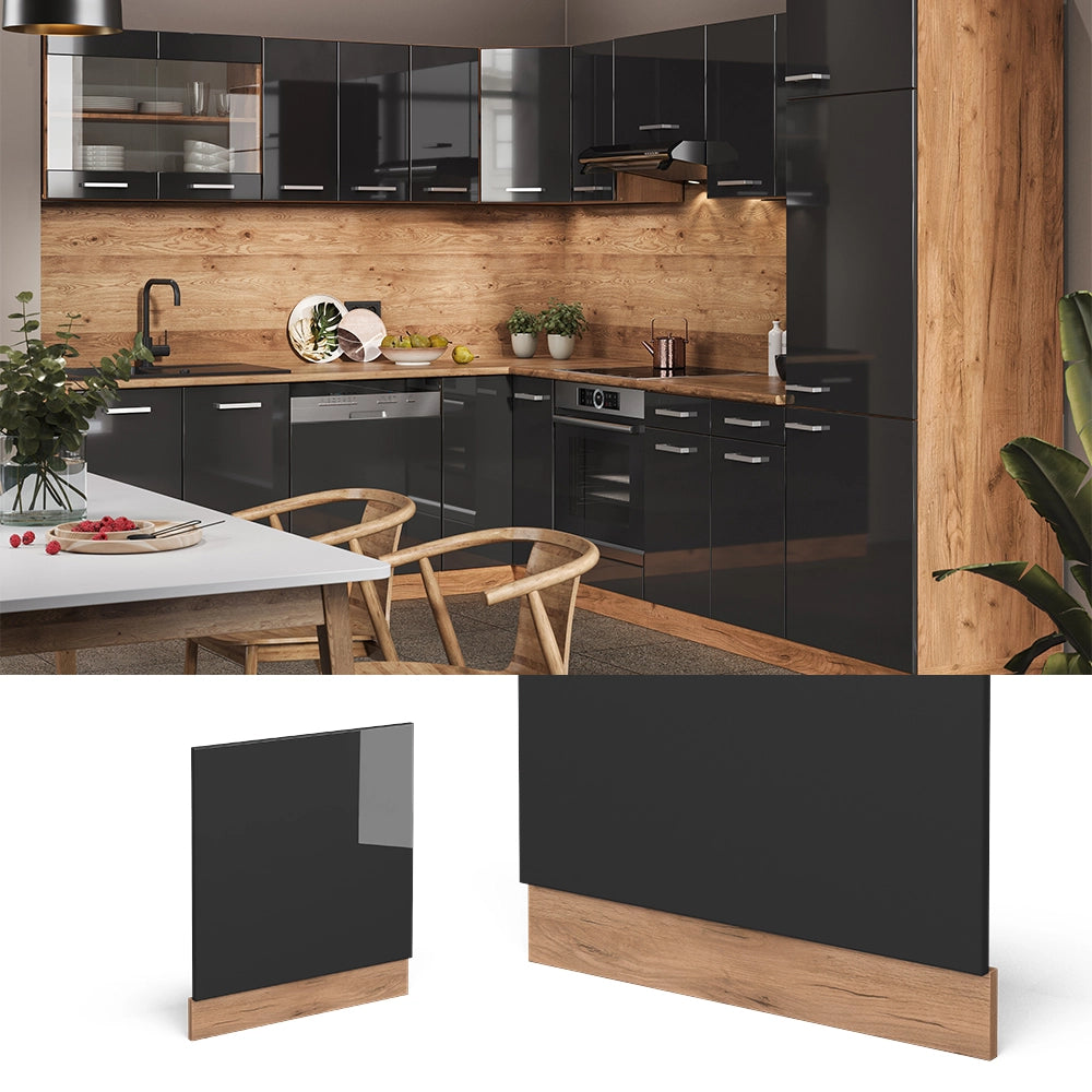 Vicco Pannello frontale Antracite lucido 60 cm , PL Marmo