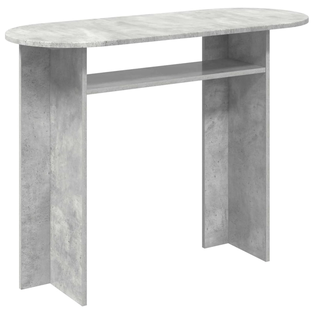 Tavolo consolle Grigio Cemento 100 x 39,5 x 75 cm 8001161