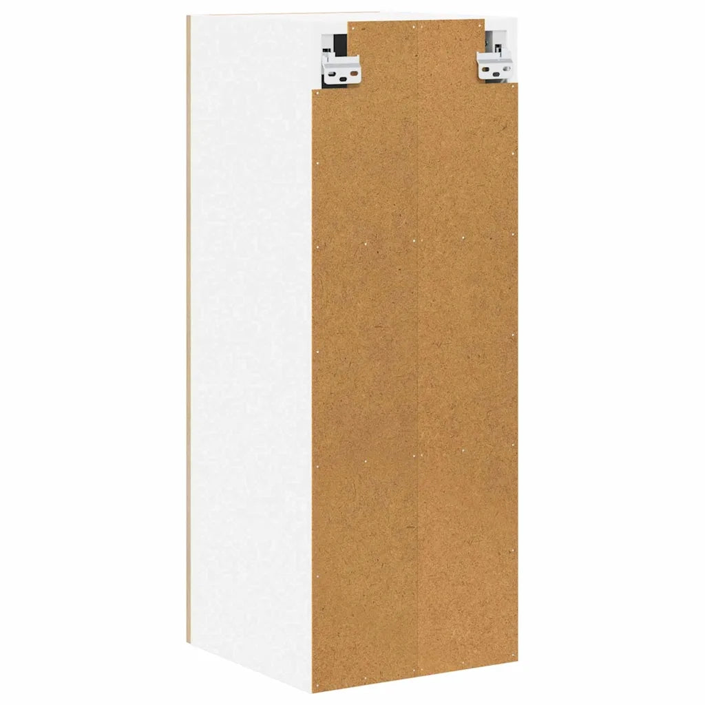 Armadio pensile 2 pcs Quercia Sonoma e Bianca 30 x 31 x 80 cm 884247
