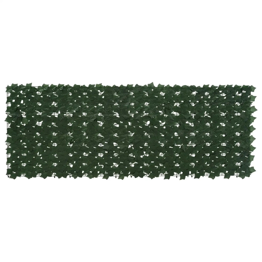 Schermo per balcone con foglie Verde Scuro 200 x 75 cm 42040622