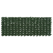 Schermo per balcone con foglie Verde Scuro 200 x 75 cm 42040622