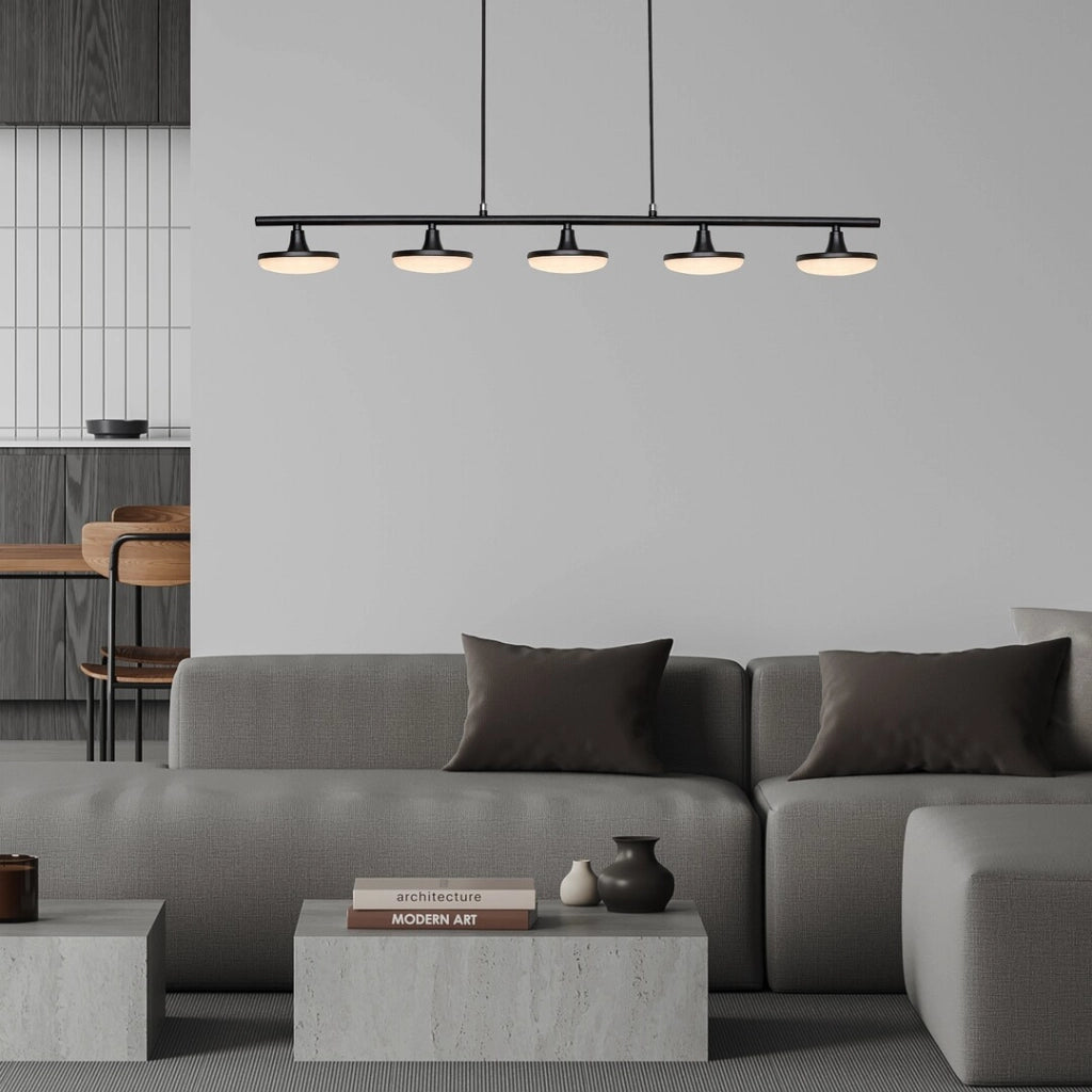 Lampada a sospensione moderna LED 20W Madi Rabalux nera