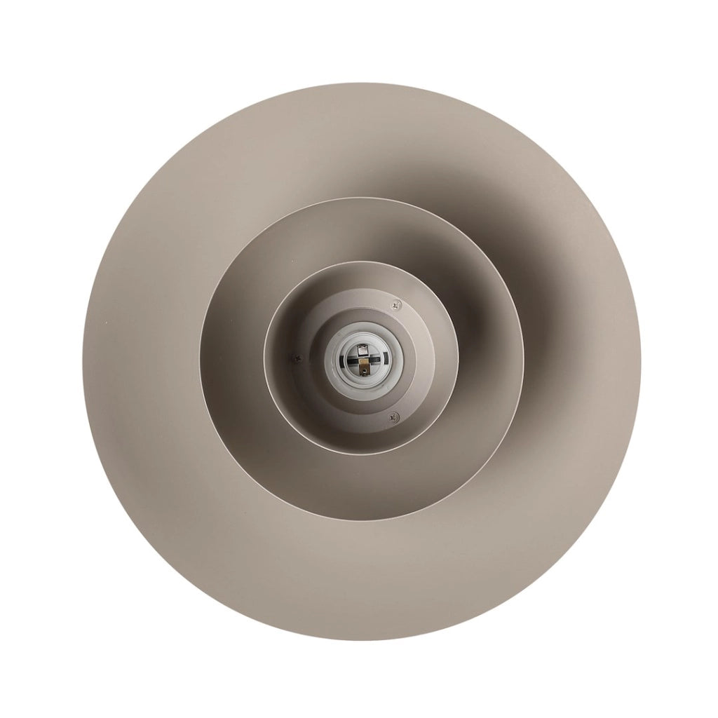 Lampada a sospensione FERRO cashmere triplo E27 Milagro