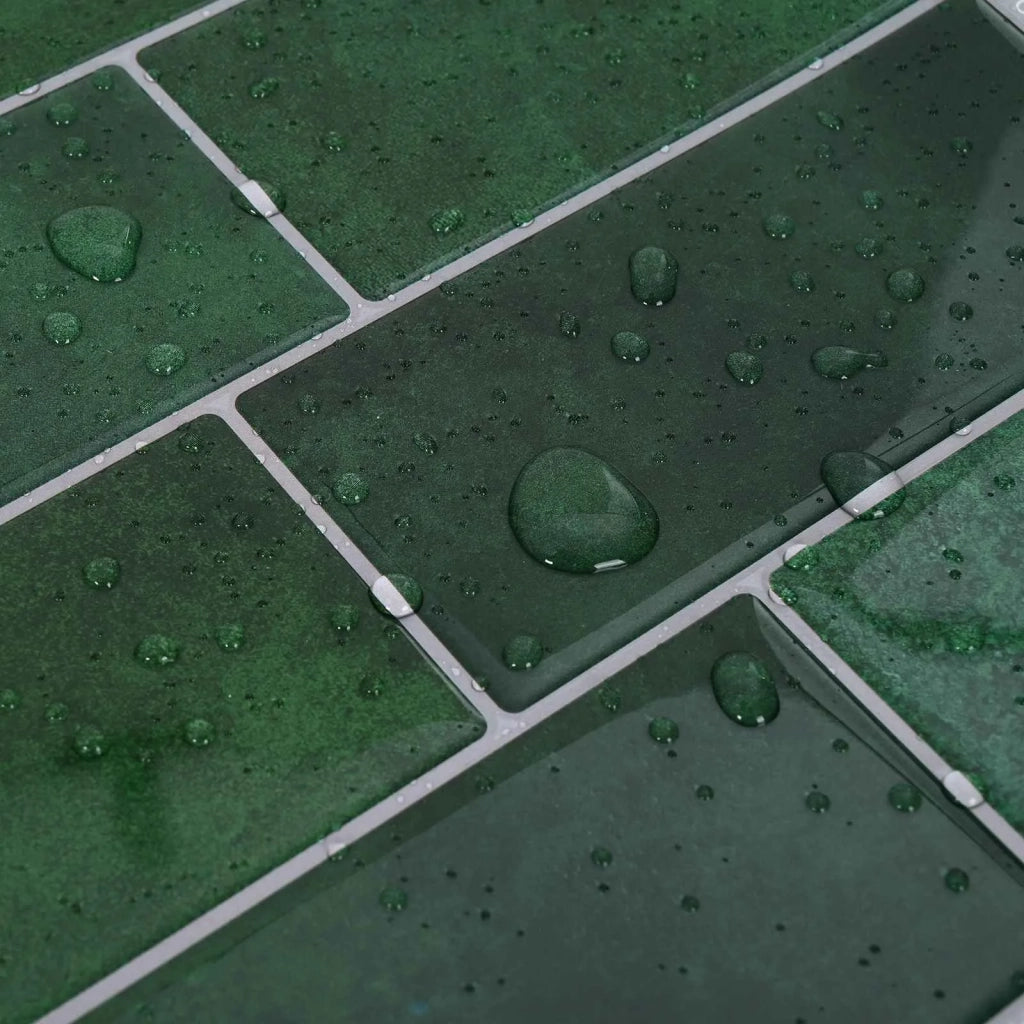Piastrella subway 10 pcs Verde Scuro 29 x 21 cm 42046141