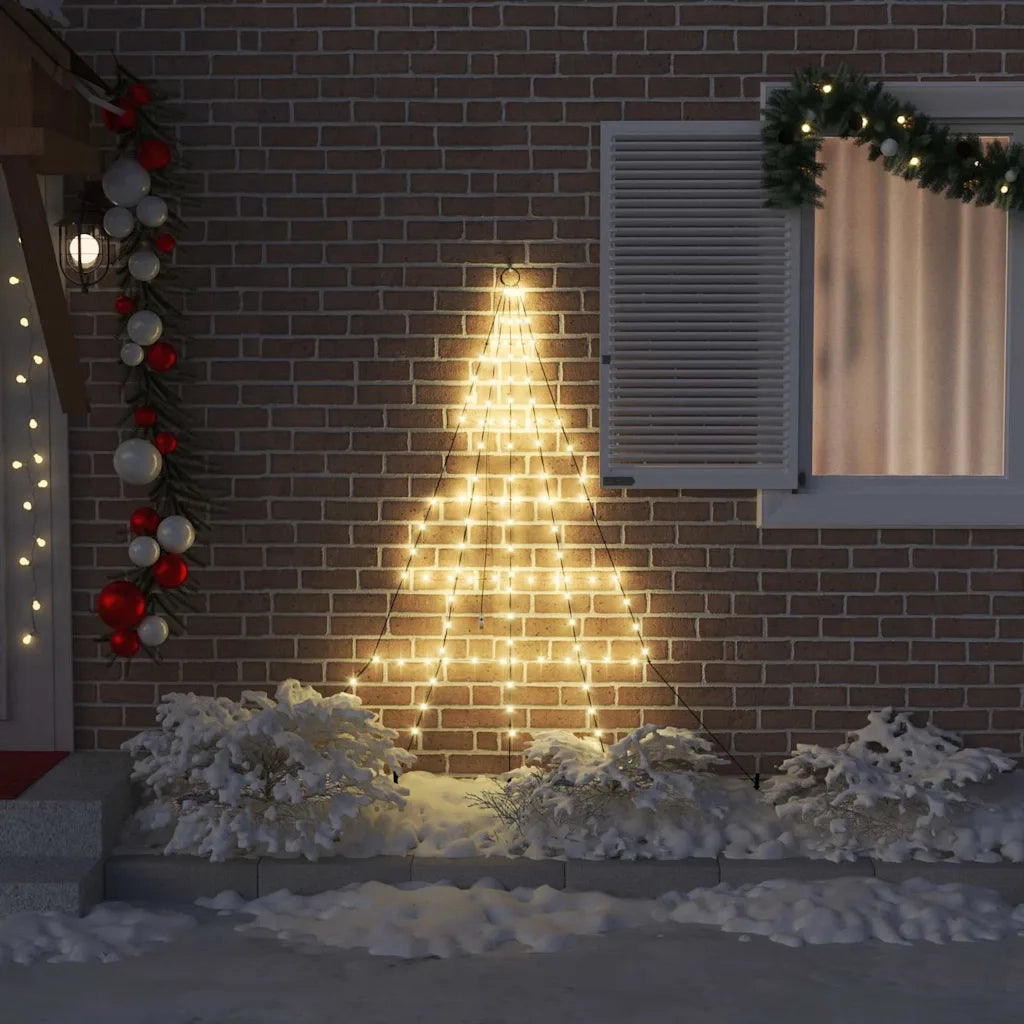 Albero di Natale LED con picchetti per il terreno 182 cm 42018737