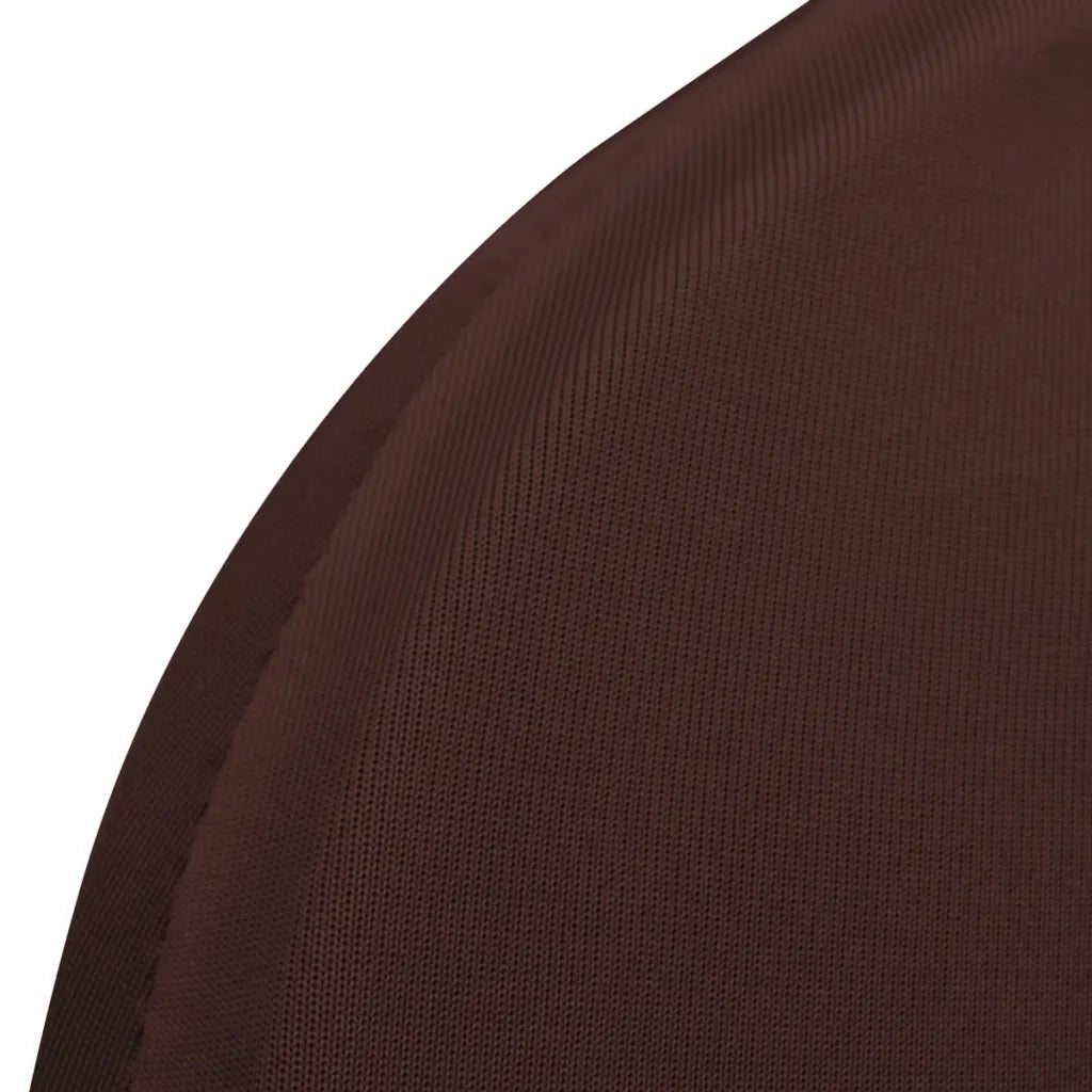 Fodera Elastica per Sedie 6 pz. Marrone CFW6686848