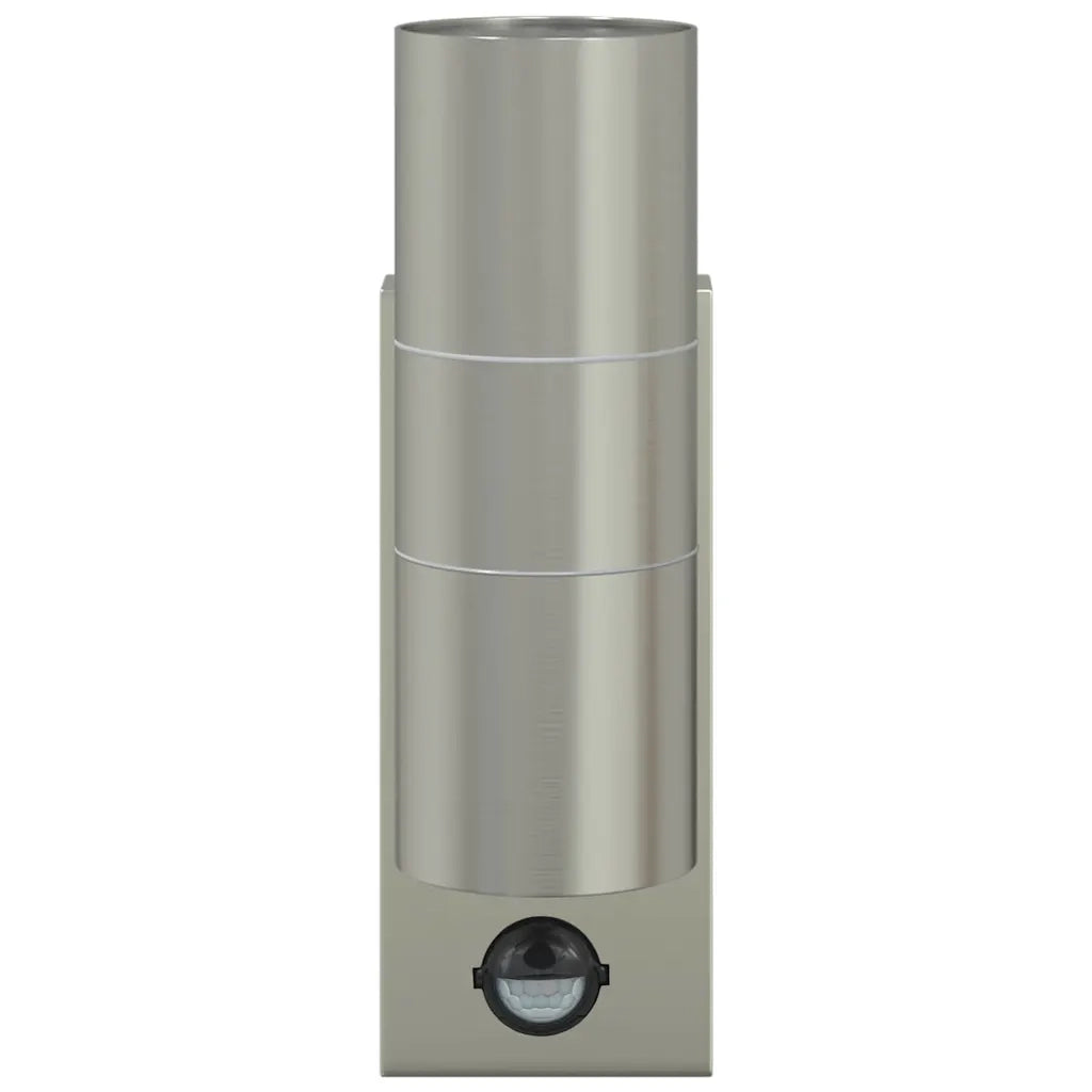 Lampada da Parete Esterna Argento 7 x 10 x 22 cm CFW9100121