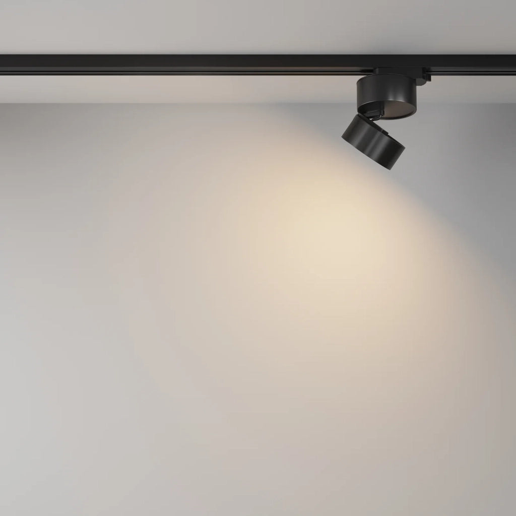 Maytoni Faretto Unity Onda 1 luce LED integrato nero alluminio